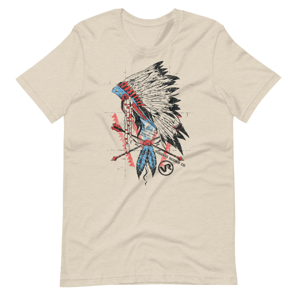 Voodoo Rodeo Indian Headdress T-Shirt - Voodoo Rodeo